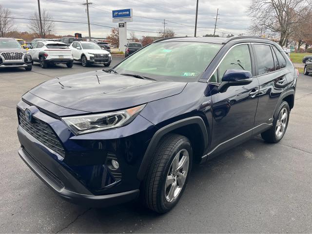 Used 2021 Toyota RAV4 XLE Premium with VIN JTMB6RFV2MD046085 for sale in Wexford, PA