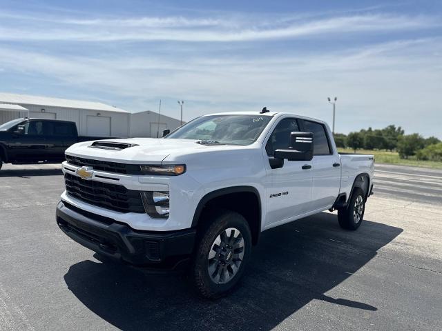 Used 2024 Chevrolet Silverado 2500HD Custom with VIN 2GC4YME74R1108176 for sale in Blanchard, OK