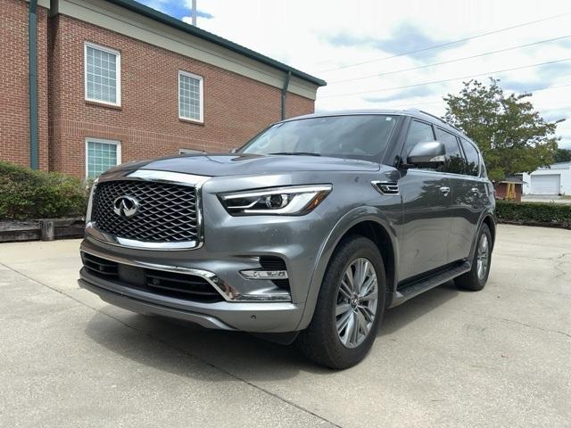 Used 2021 INFINITI QX80 PREMIUM SELECT 4WD with VIN JN8AZ2AE9M9268552 for sale in Chatom, AL