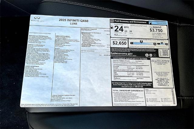 2025 INFINITI QX60 Vehicle Photo in San Antonio, TX 78230