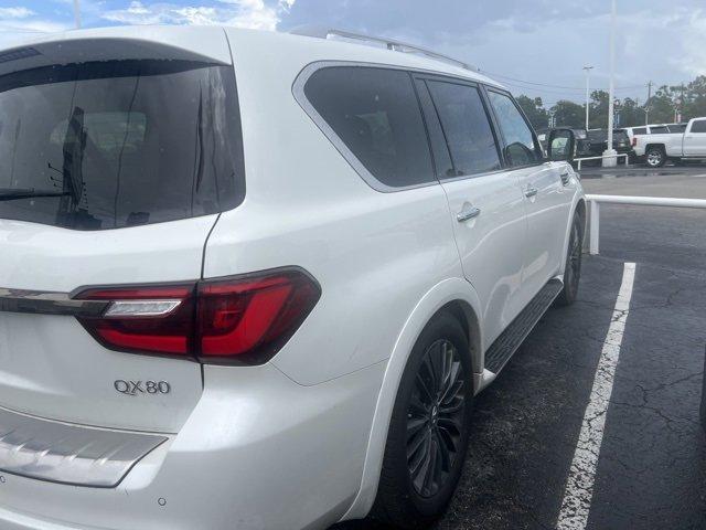 Used 2021 INFINITI QX80 PREMIUM SELECT with VIN JN8AZ2AF6M9716125 for sale in Houston, TX