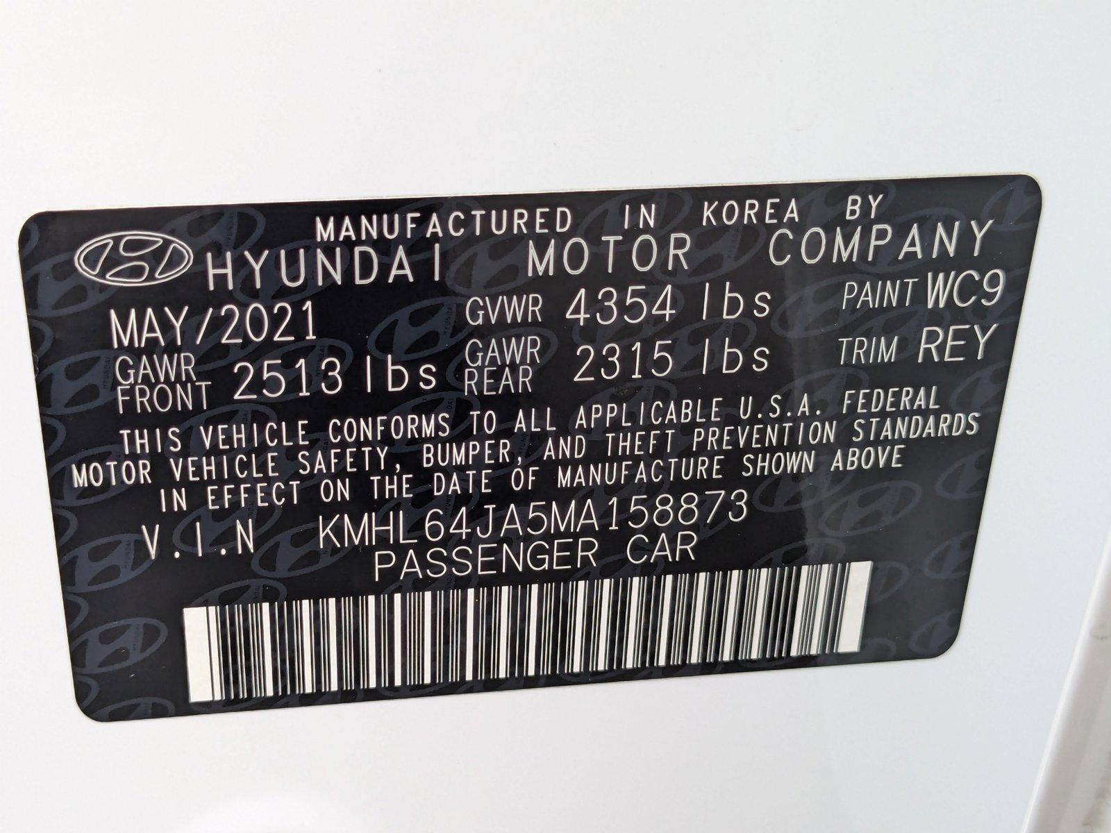 2021 Hyundai SONATA Vehicle Photo in Panama City, FL 32401