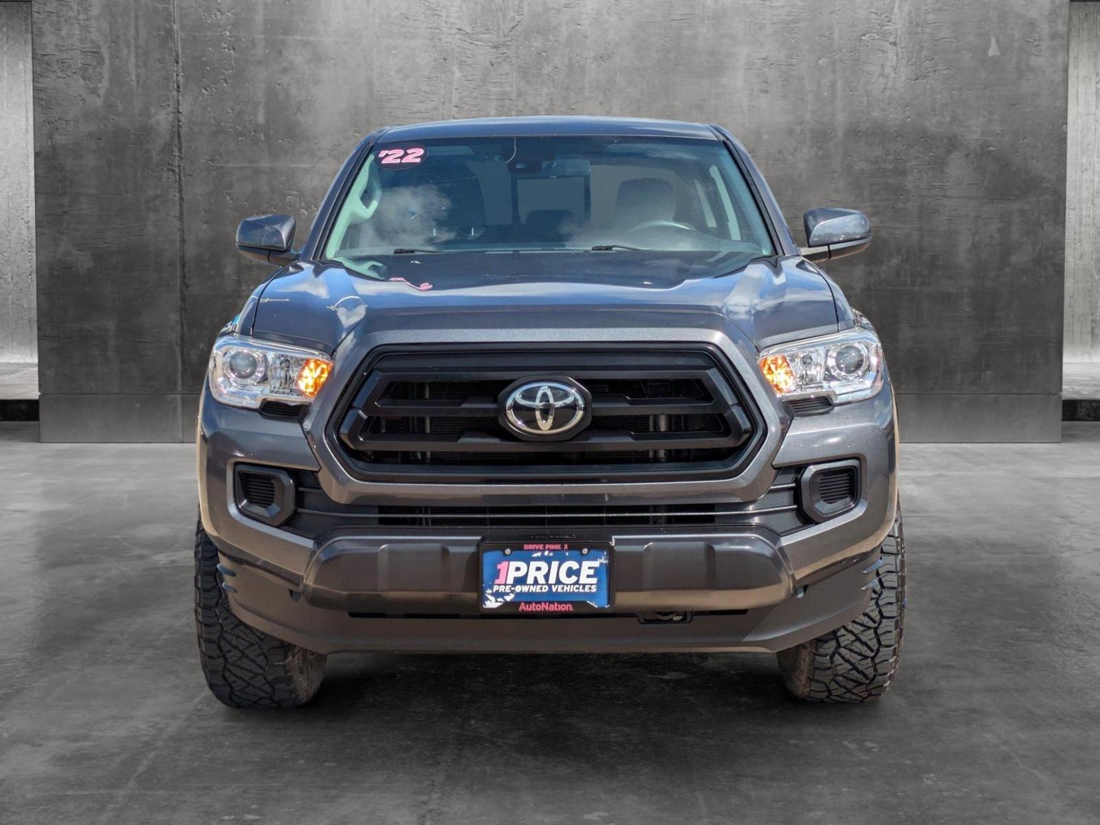 Used 2022 Toyota Tacoma SR with VIN 3TYCZ5AN5NT085520 for sale in Houston, TX