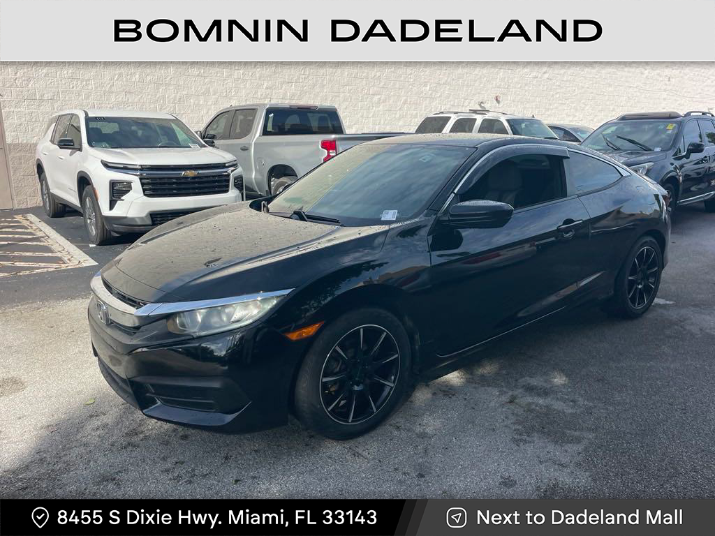 Used 2018 Honda Civic LX with VIN 2HGFC4B54JH305565 for sale in Miami, FL