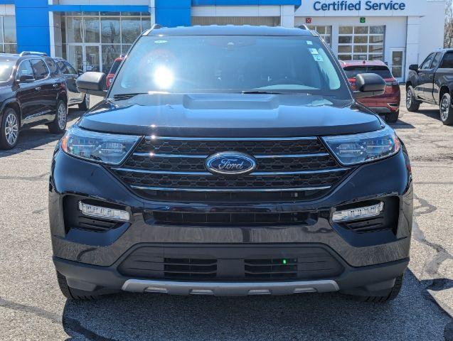 Used 2023 Ford Explorer XLT with VIN 1FMSK8DH2PGA58481 for sale in Greenville, MI