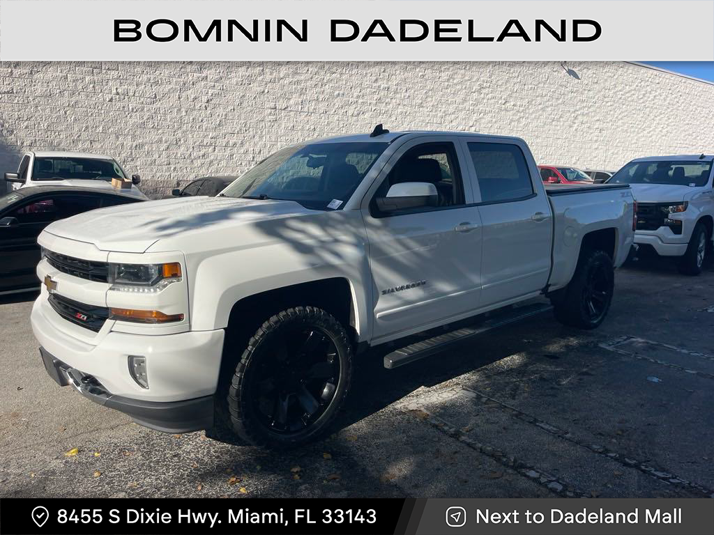 Used 2018 Chevrolet Silverado 1500 LT with VIN 3GCUKREC9JG610978 for sale in Miami, FL