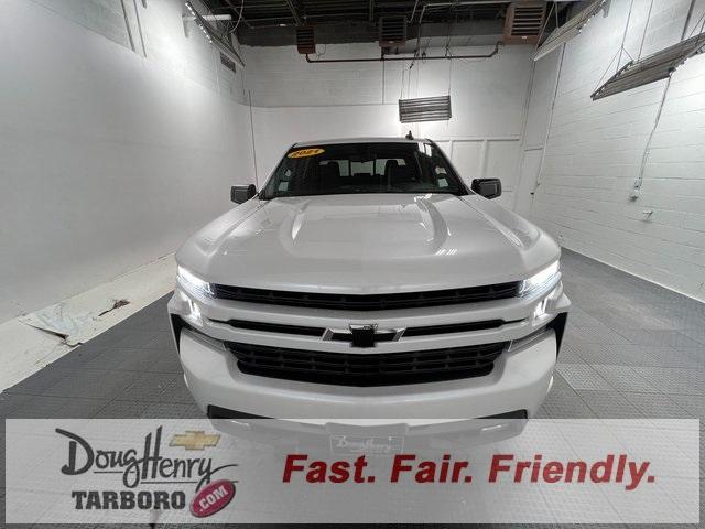 Used 2021 Chevrolet Silverado 1500 RST with VIN 1GCUYEED6MZ158637 for sale in Tarboro, NC