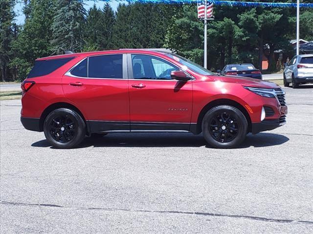 Certified 2022 Chevrolet Equinox LT with VIN 3GNAXUEV6NL115702 for sale in Dowagiac, MI