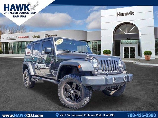 2018 Jeep Wrangler JK Unlimited Vehicle Photo in Plainfield, IL 60586