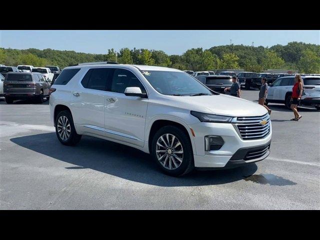 Used 2023 Chevrolet Traverse Premier with VIN 1GNEVKKW6PJ141476 for sale in Linn, MO