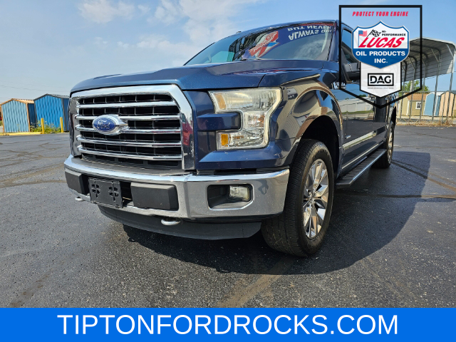 Used 2016 Ford F-150 XLT with VIN 1FTEW1EG2GFC17122 for sale in Tipton, IN