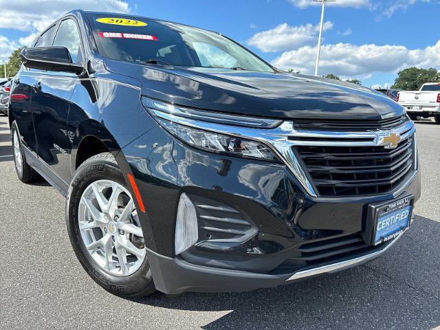 Used 2022 Chevrolet Equinox LT with VIN 3GNAXKEV6NL184782 for sale in Toms River, NJ