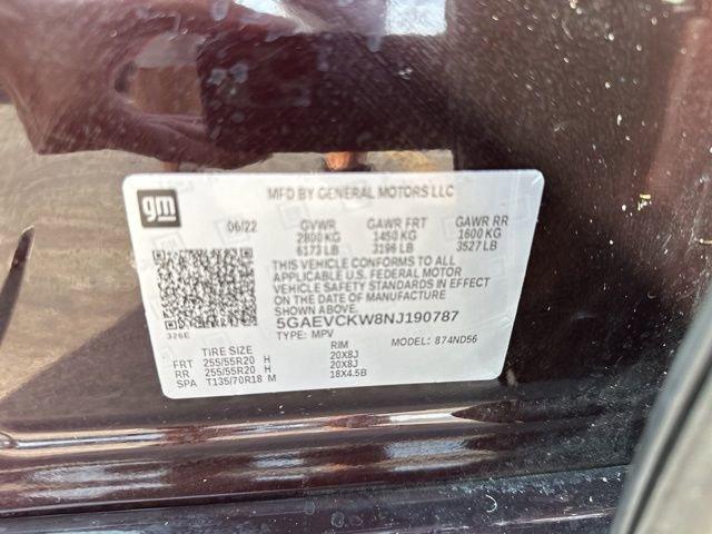 2022 Buick Enclave Vehicle Photo in MEDINA, OH 44256-9631