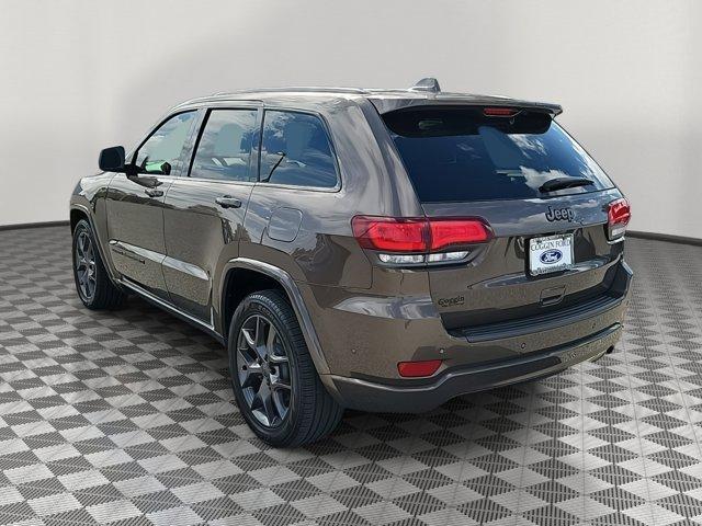 Used 2021 Jeep Grand Cherokee 80th Edition with VIN 1C4RJEBG3MC738732 for sale in Tampa, FL