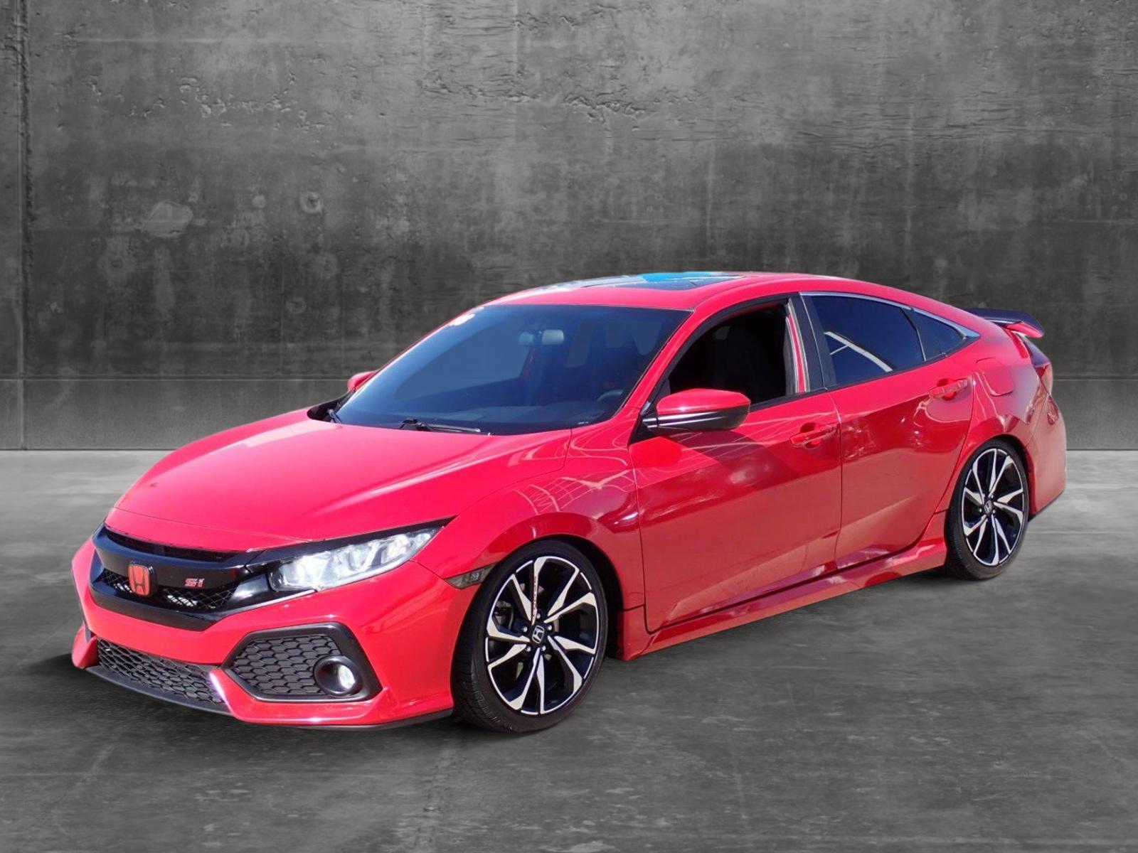 2018 Honda Civic Si Sedan Vehicle Photo in DENVER, CO 80221-3610