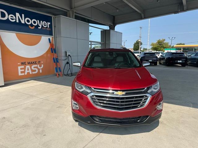 Used 2020 Chevrolet Equinox Premier with VIN 2GNAXNEV1L6275638 for sale in Holland, MI