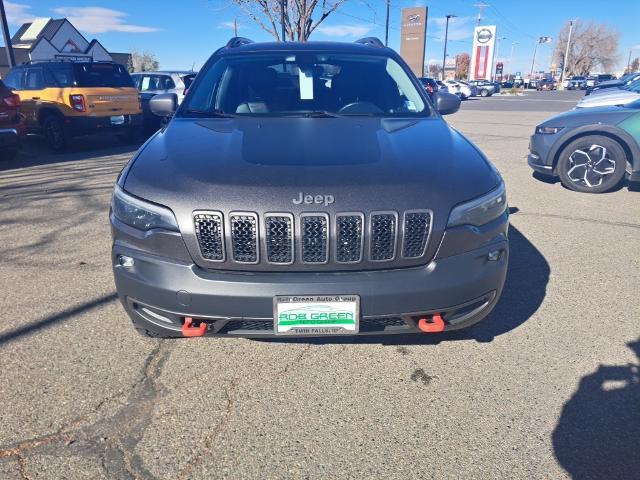 Used 2019 Jeep Cherokee Trailhawk with VIN 1C4PJMBX1KD101041 for sale in Twin Falls, ID