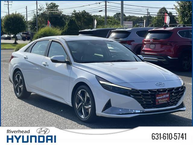 Used 2021 Hyundai Elantra Limited with VIN 5NPLP4AG6MH020614 for sale in Riverhead, NY