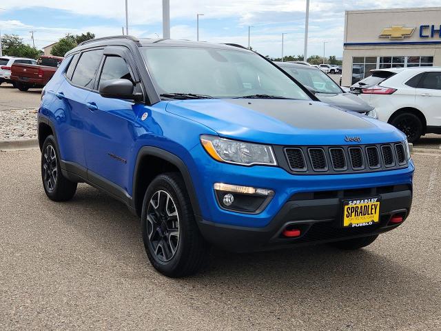 Used 2019 Jeep Compass Trailhawk with VIN 3C4NJDDB9KT601158 for sale in Pueblo, CO