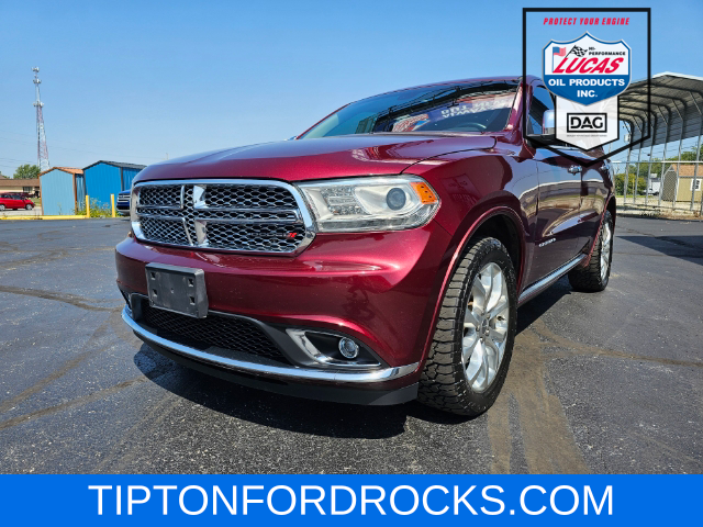 Used 2017 Dodge Durango Citadel with VIN 1C4RDJEG0HC606612 for sale in Tipton, IN