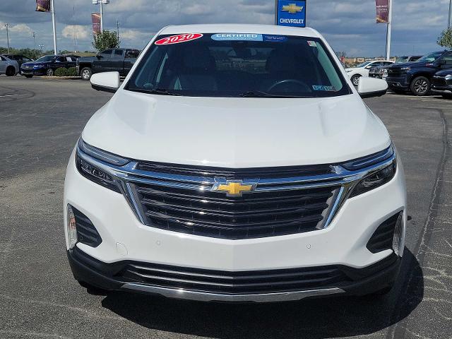 Certified 2022 Chevrolet Equinox LT with VIN 3GNAXUEV0NS102269 for sale in Washington, PA