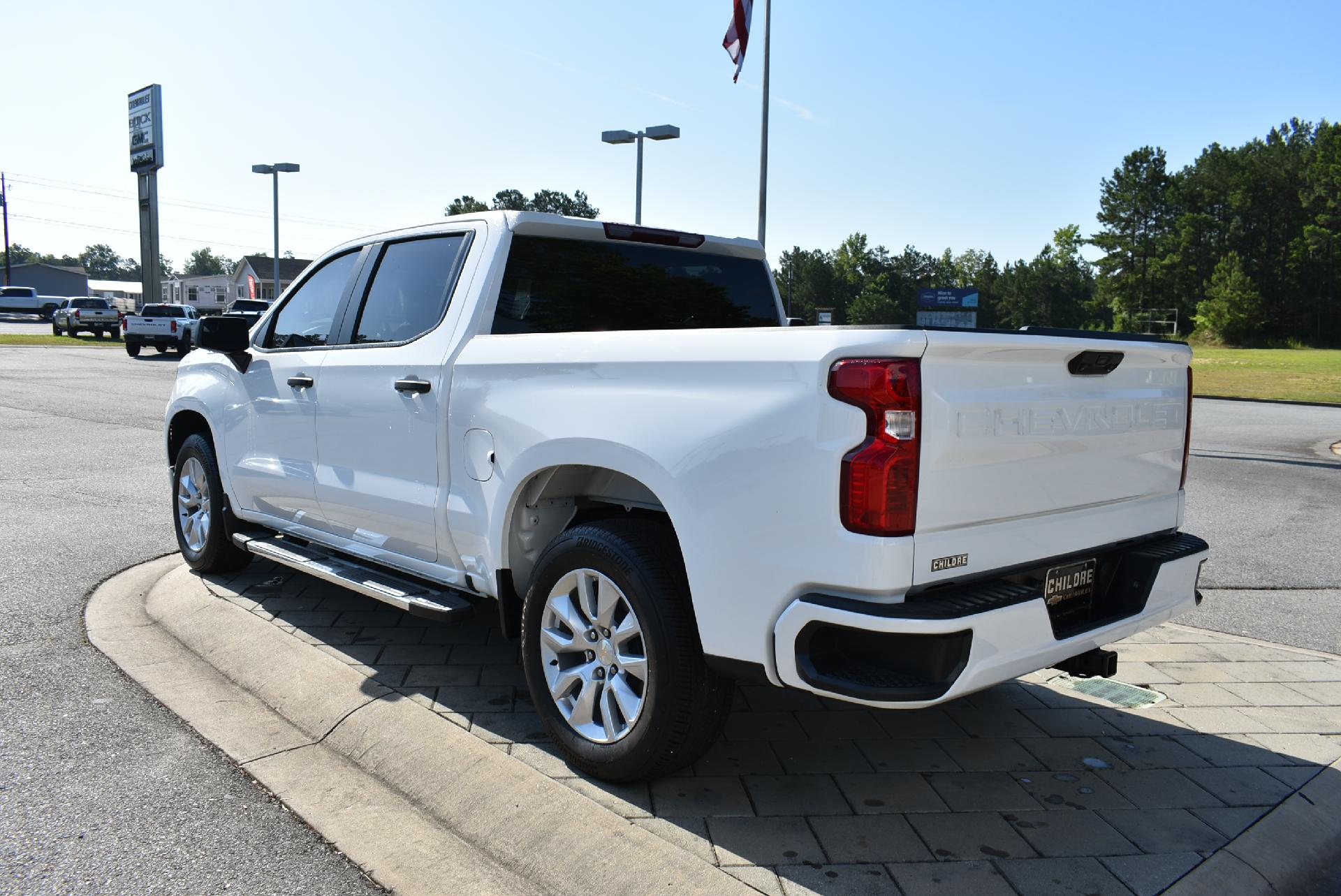 Used 2022 Chevrolet Silverado 1500 Custom with VIN 3GCPABEK1NG586292 for sale in Milledgeville, GA