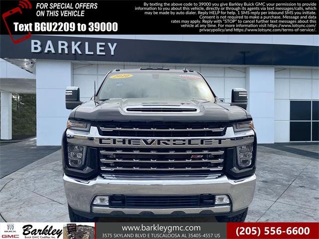 Used 2020 Chevrolet Silverado 2500HD LTZ with VIN 1GC4YPEY6LF212209 for sale in Tuscaloosa, AL