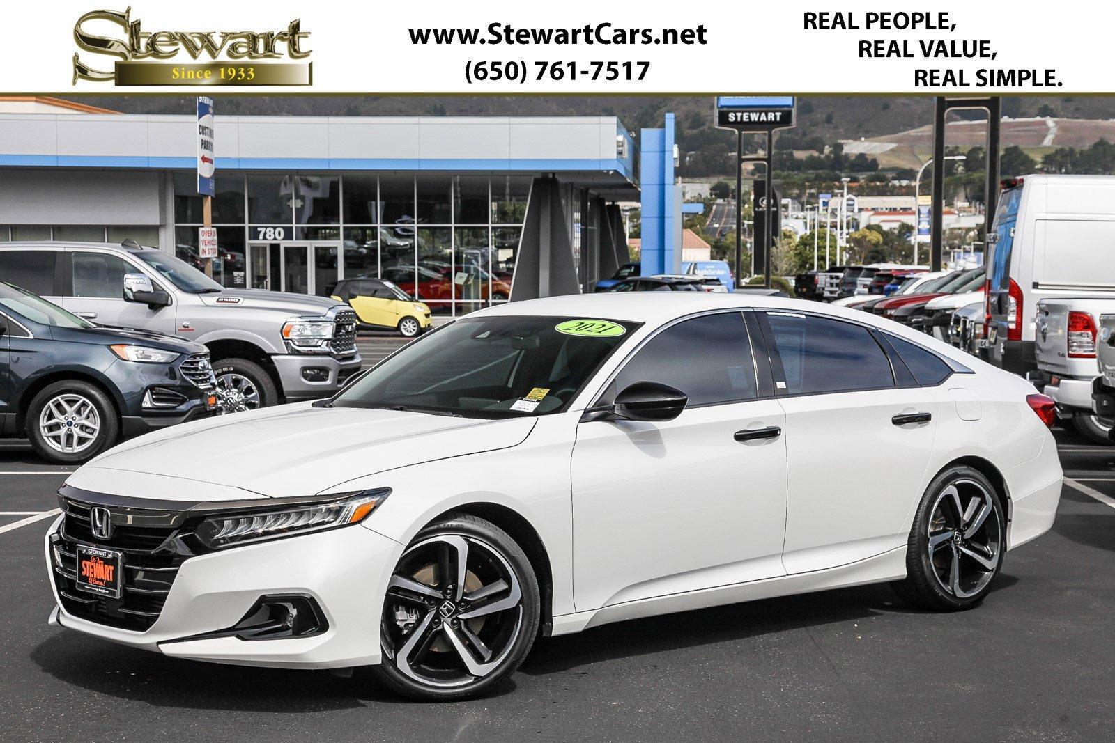 2021 Honda Accord Sedan Vehicle Photo in COLMA, CA 94014-3284