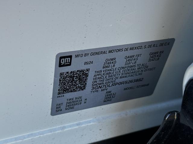 2024 Chevrolet Equinox EV Vehicle Photo in PITTSBURG, CA 94565-7121