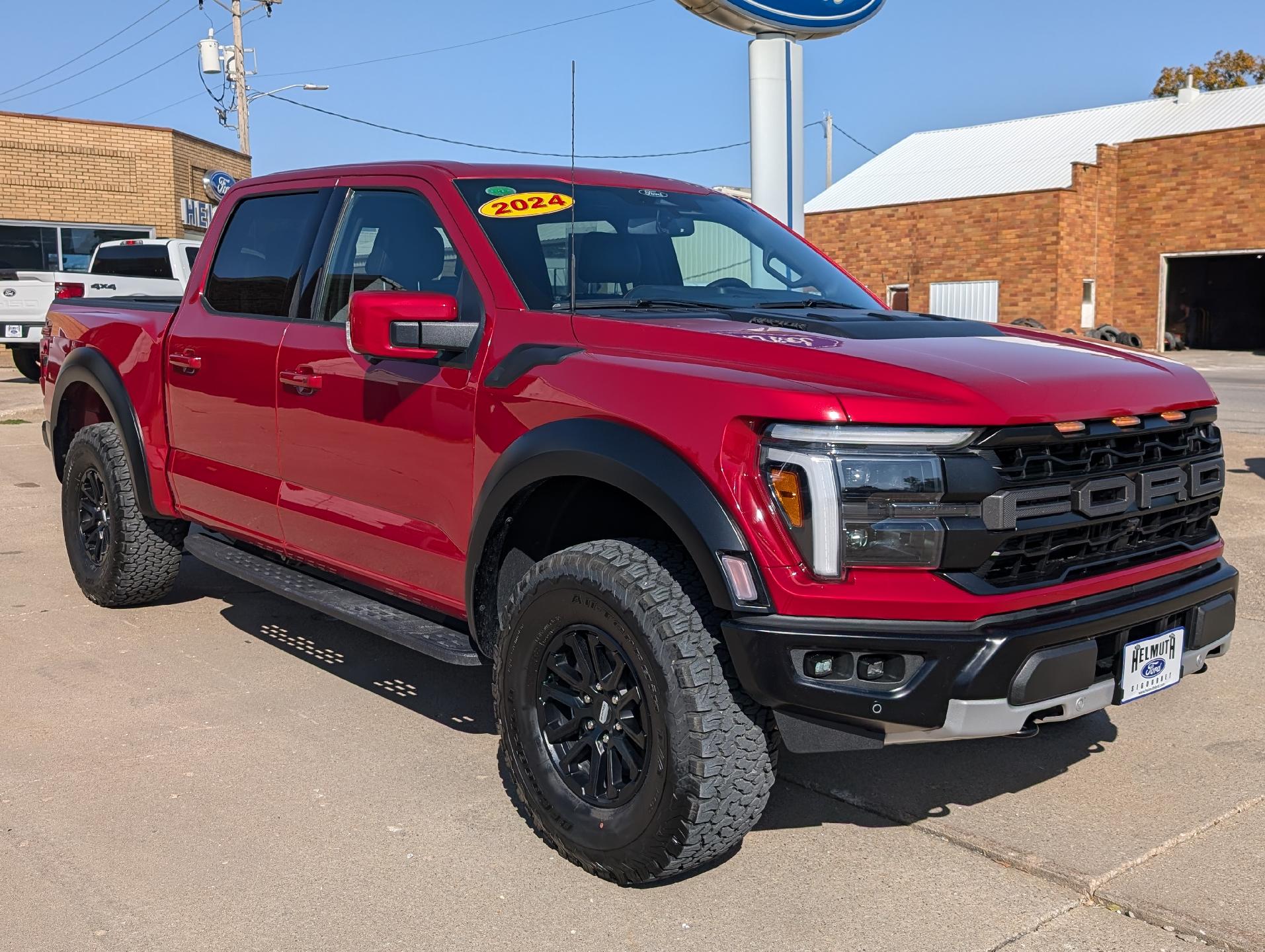 Used 2024 Ford F-150 Raptor with VIN 1FTFW1RGXRFA45584 for sale in Sigourney, IA