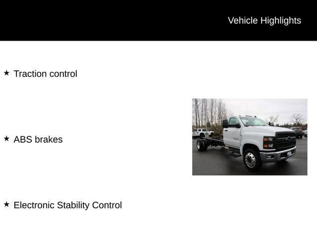 2023 Chevrolet Silverado 4500 Medium Duty Chassis Cab Vehicle Photo in Salem, OR 97301