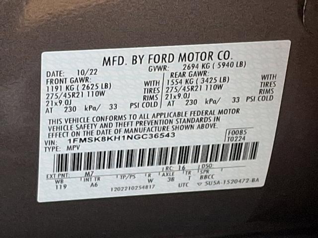 2022 Ford Explorer Vehicle Photo in TREVOSE, PA 19053-4984