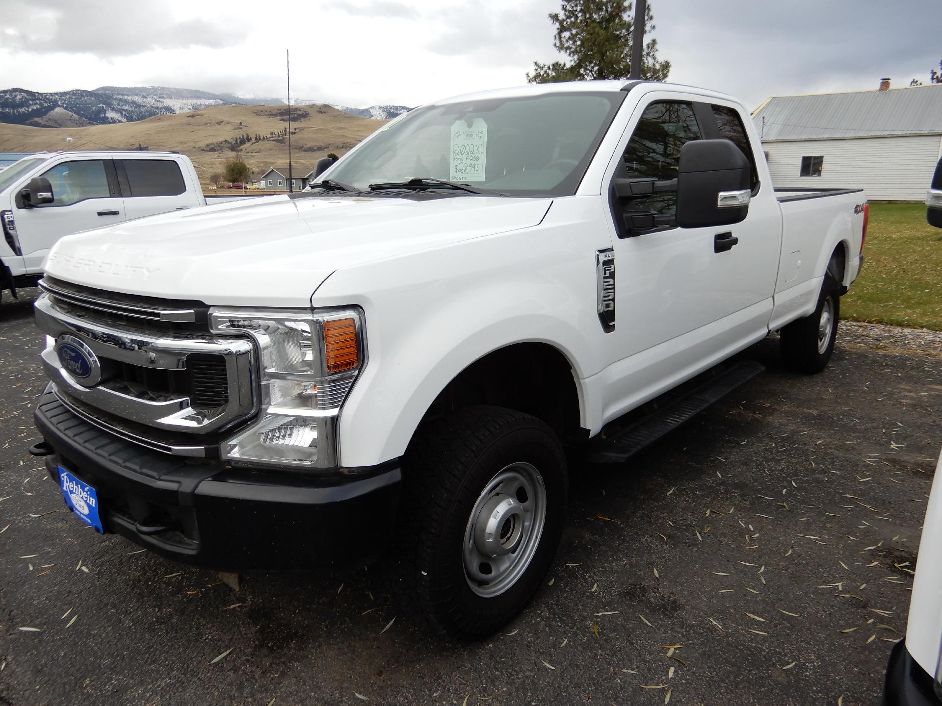 Used 2022 Ford F-250 Super Duty XL with VIN 1FT7X2B62NEC66847 for sale in Plains, MT