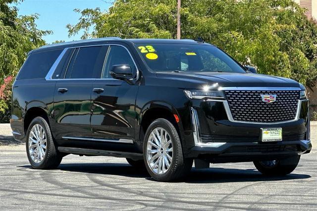 Used 2023 Cadillac Escalade ESV Premium Luxury with VIN 1GYS4KKL3PR157487 for sale in Vacaville, CA