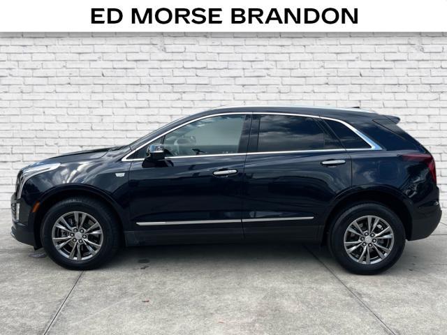 Certified 2021 Cadillac XT5 Premium Luxury with VIN 1GYKNCR40MZ181484 for sale in Brandon, FL