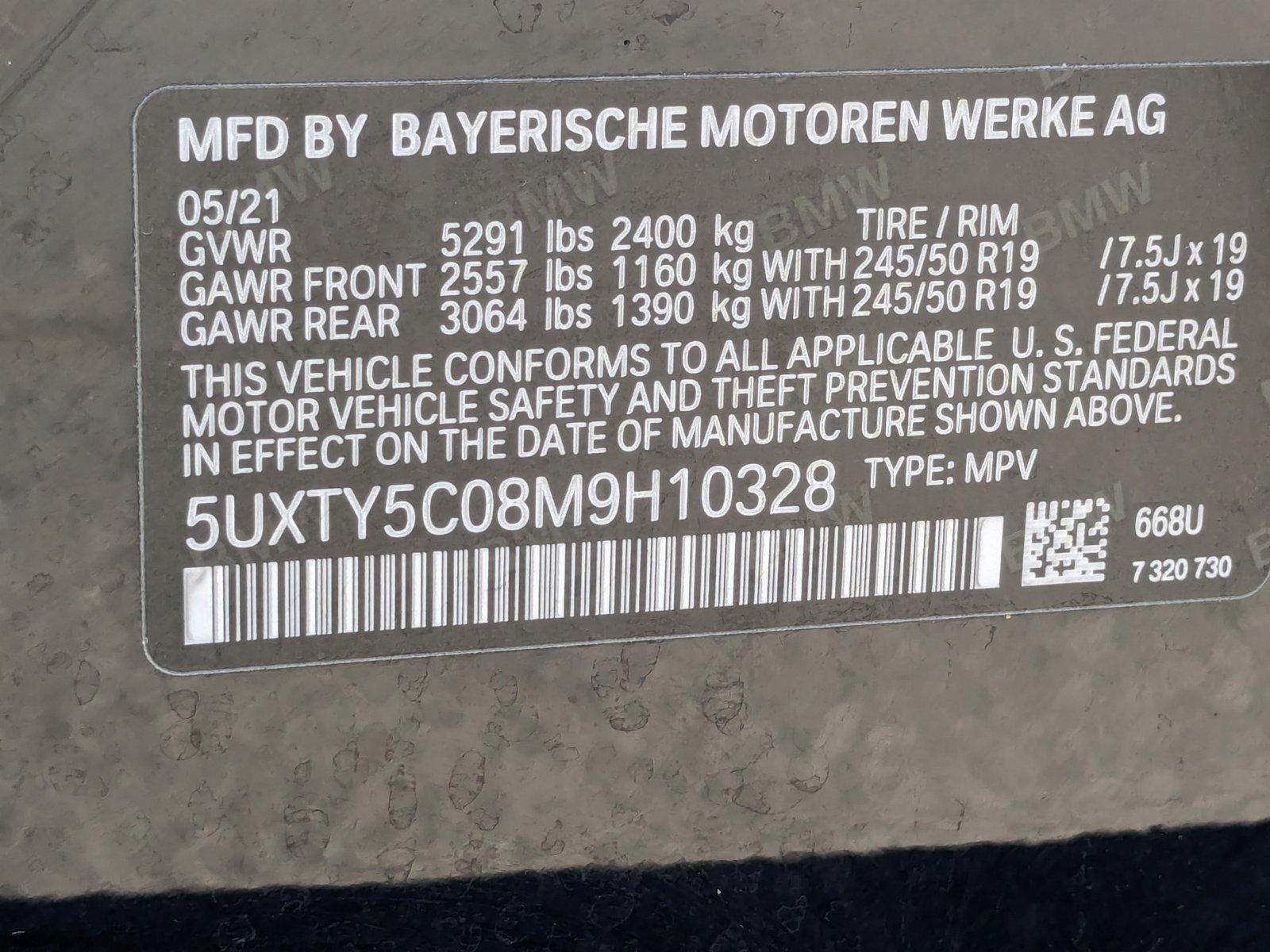 2021 BMW X3 Vehicle Photo in SPOKANE, WA 99212-2978