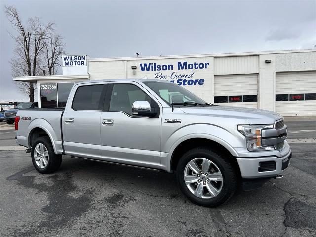 Used 2019 Ford F-150 Platinum with VIN 1FTEW1E48KFC48731 for sale in Logan, UT