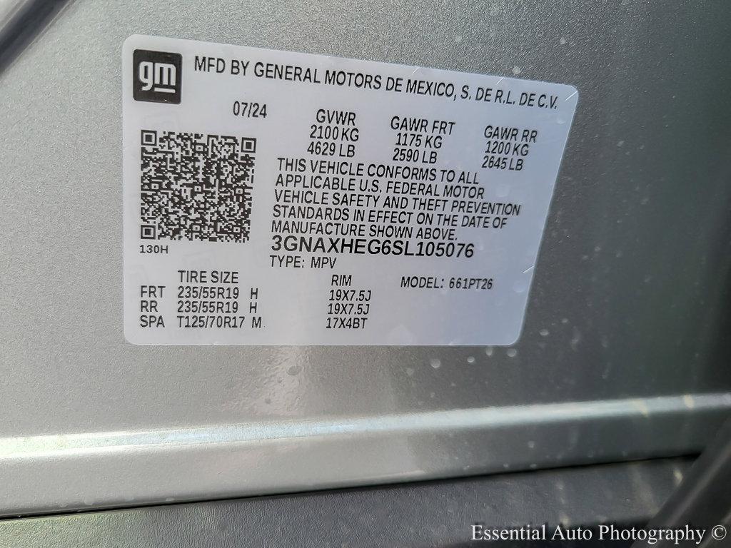 2025 Chevrolet Equinox Vehicle Photo in AURORA, IL 60503-9326