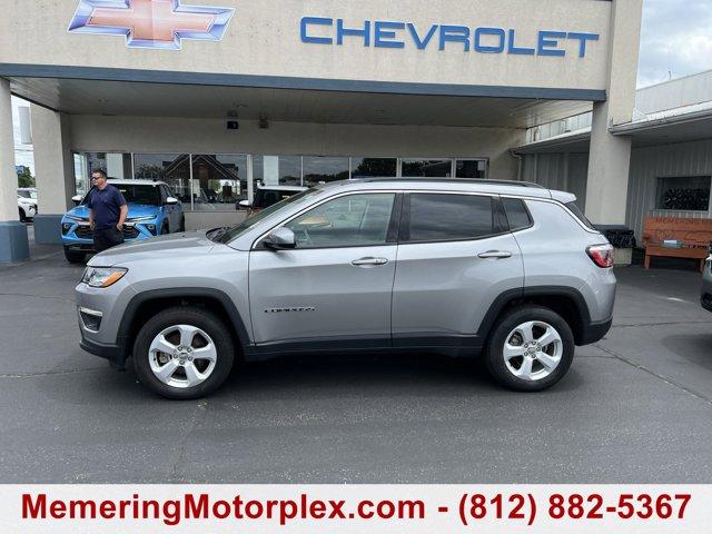 Used 2020 Jeep Compass Latitude with VIN 3C4NJDBBXLT150066 for sale in Vincennes, IN