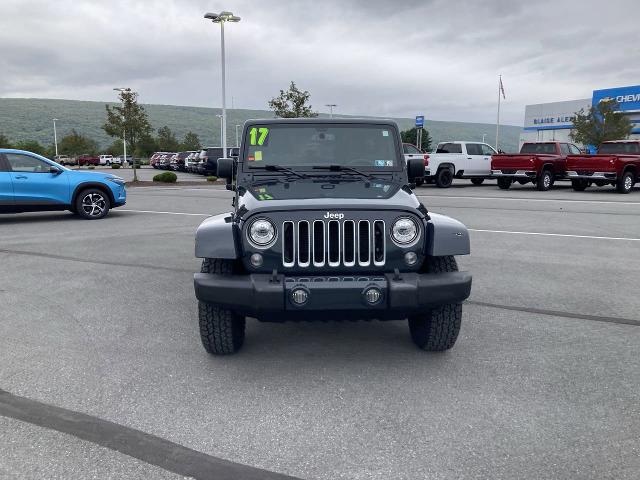 Used 2017 Jeep Wrangler Unlimited Sahara with VIN 1C4BJWEG4HL638535 for sale in Muncy, PA