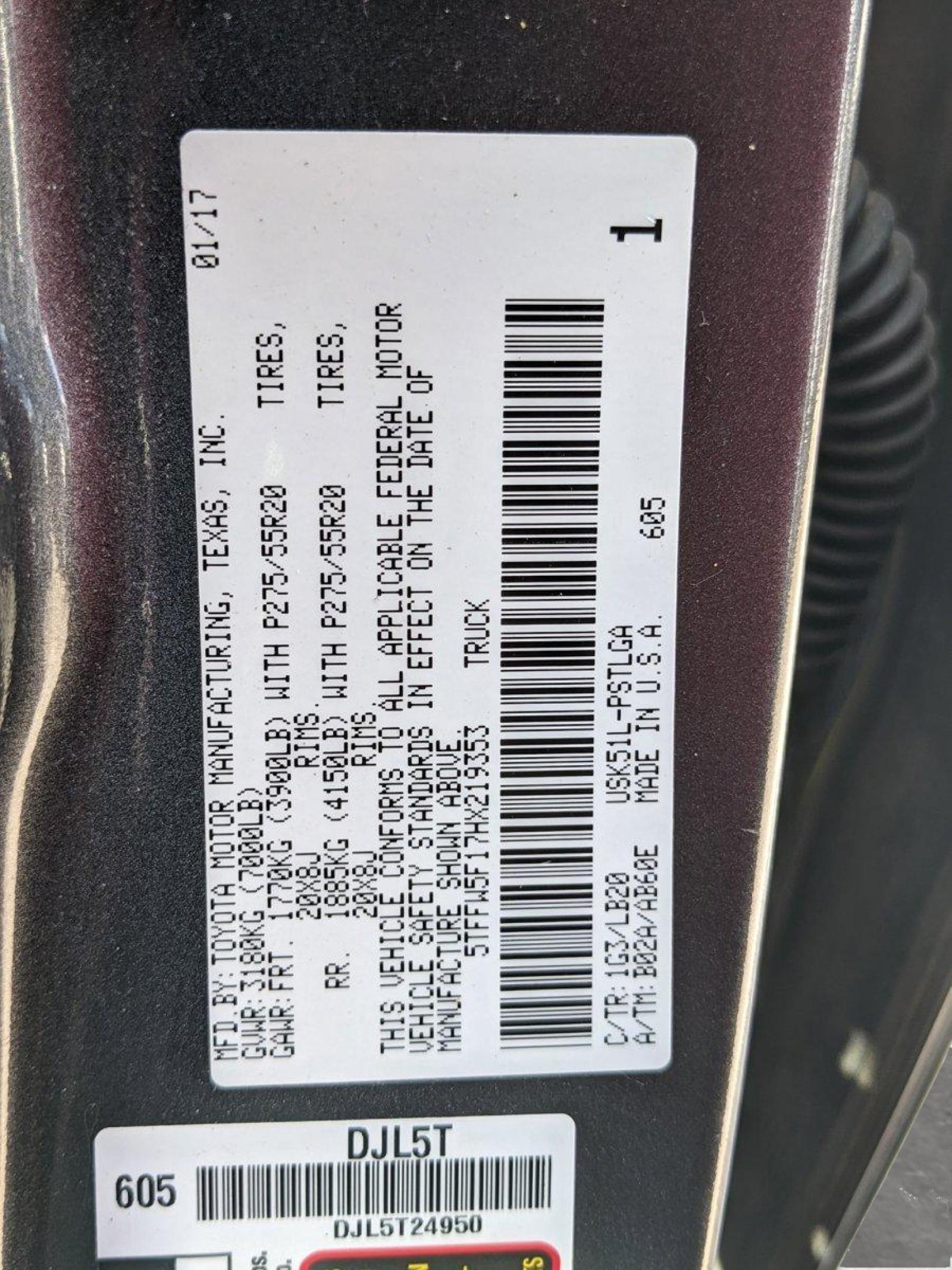 2017 Toyota Tundra 2WD Vehicle Photo in GREENACRES, FL 33463-3207