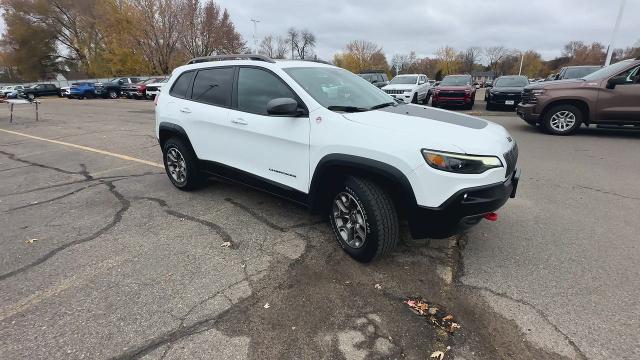 Used 2021 Jeep Cherokee Trailhawk with VIN 1C4PJMBX7MD142583 for sale in Saint Cloud, Minnesota