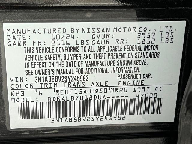 2025 Nissan Sentra Vehicle Photo in Tulsa, OK 74129