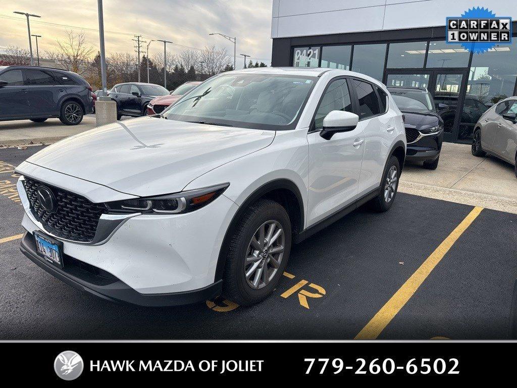 Used 2023 Mazda CX-5 S Preferred package with VIN JM3KFBCM7P0202496 for sale in Joliet, IL