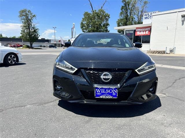 Used 2023 Nissan Maxima SR with VIN 1N4AA6EV2PC504248 for sale in Logan, UT