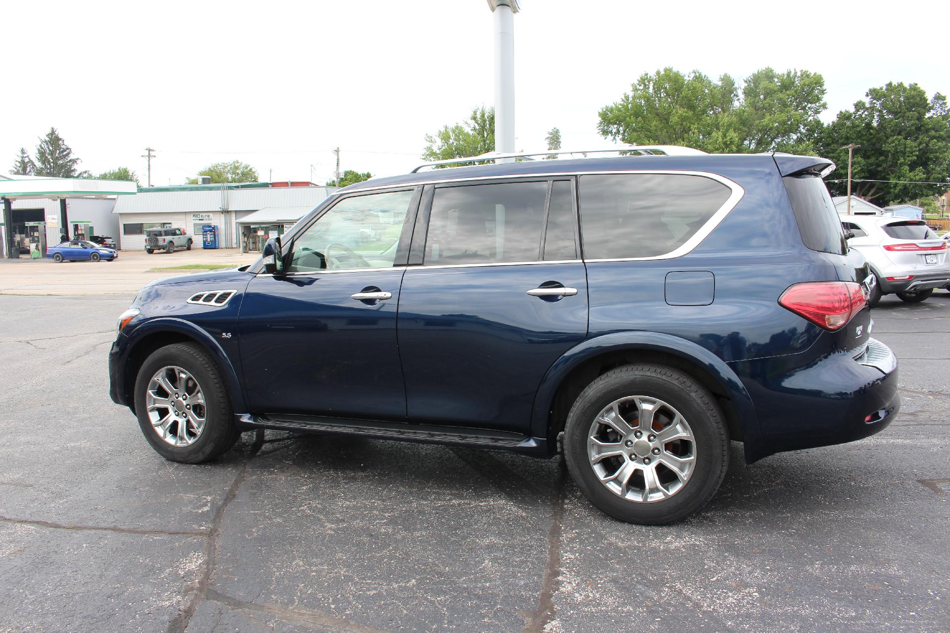 Used 2015 INFINITI QX80 Base with VIN JN8AZ2NE3F9082986 for sale in Durant, IA