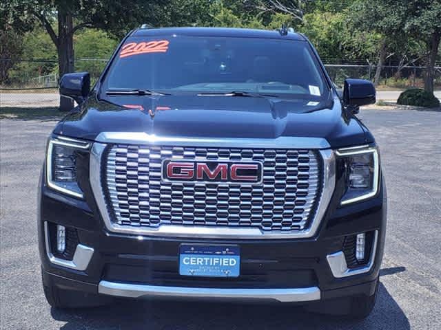 Certified 2022 GMC Yukon Denali with VIN 1GKS2DKL9NR259515 for sale in Decatur, TX