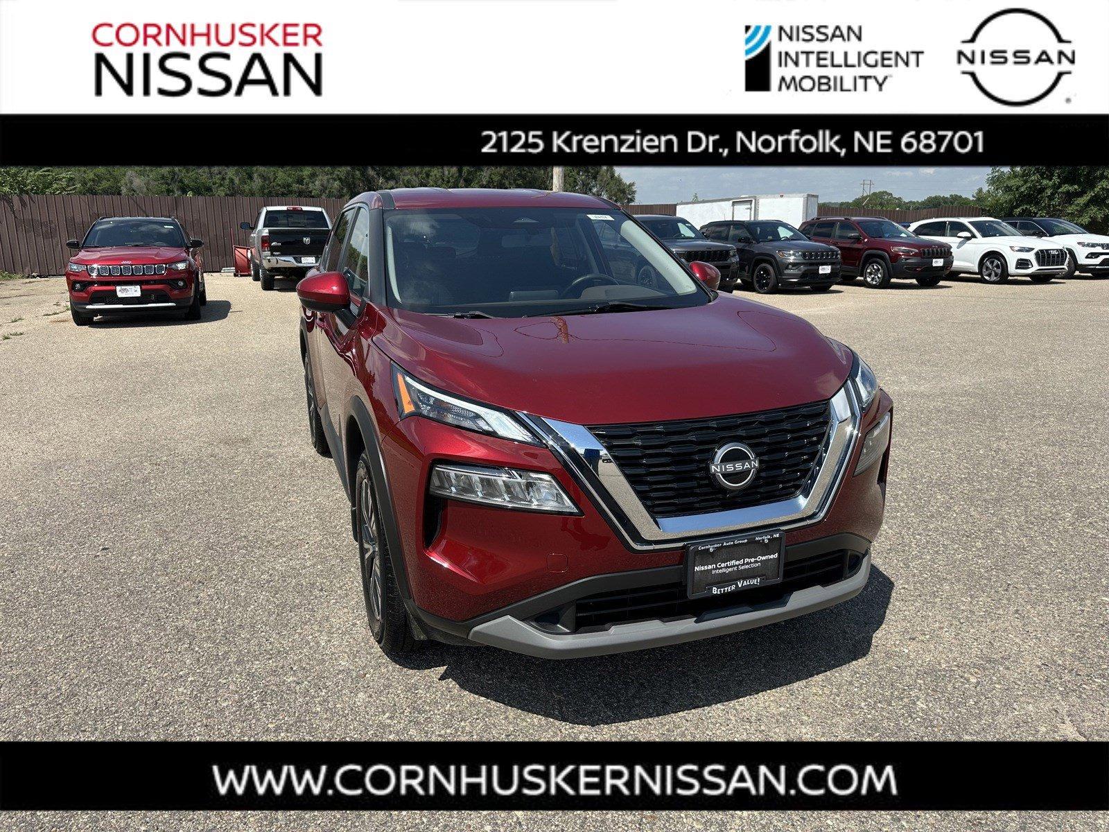 Certified 2023 Nissan Rogue SV with VIN JN8BT3BB7PW181948 for sale in Norfolk, NE