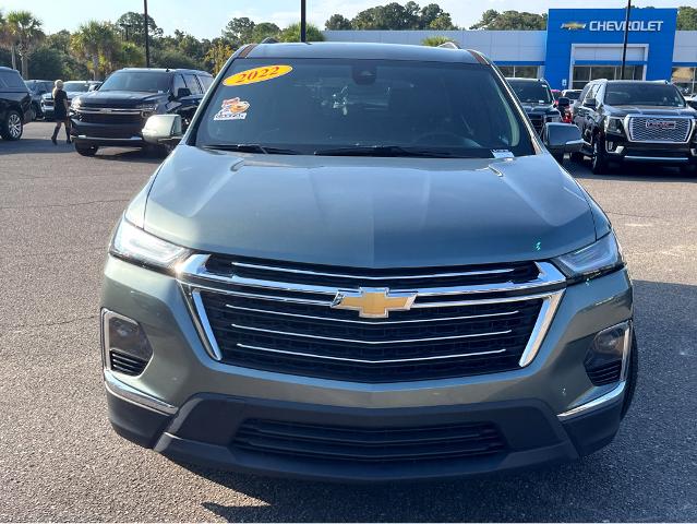 Used 2022 Chevrolet Traverse 3LT with VIN 1GNERHKW8NJ128796 for sale in Beaufort, SC