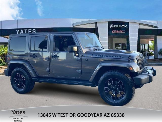 2017 Jeep Wrangler Unlimited Vehicle Photo in GOODYEAR, AZ 85338-1310